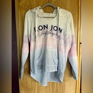 Ocean Drive Tie Dye Hooded Long Sleeve Shirt